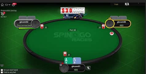 pokerstars spin and go|More.